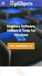 Mobile Screenshot of gdiobjects.com