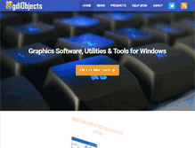 Tablet Screenshot of gdiobjects.com